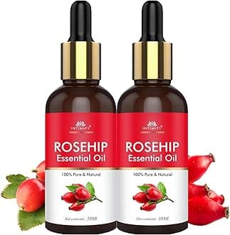 Rosehip Seed Oil For Face, Ideal For Hair Growth Combo Pack of 2