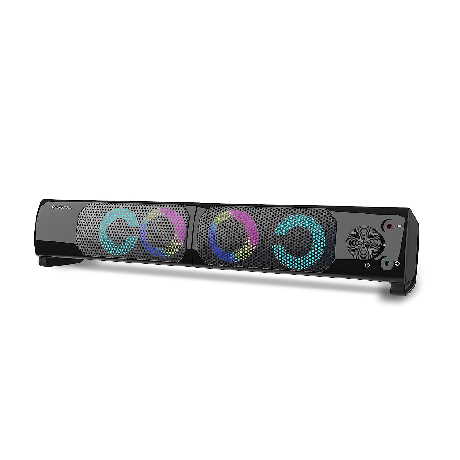 Zeb Wonderbar 10 USB Powered 2.0 Computer Speaker with RGB Lights PR2