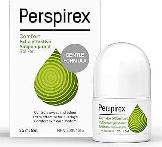 Perspirex Comfort Antiperspirant for Men and Women – Roll On Deodorant for Protection Against Sweat and Odour