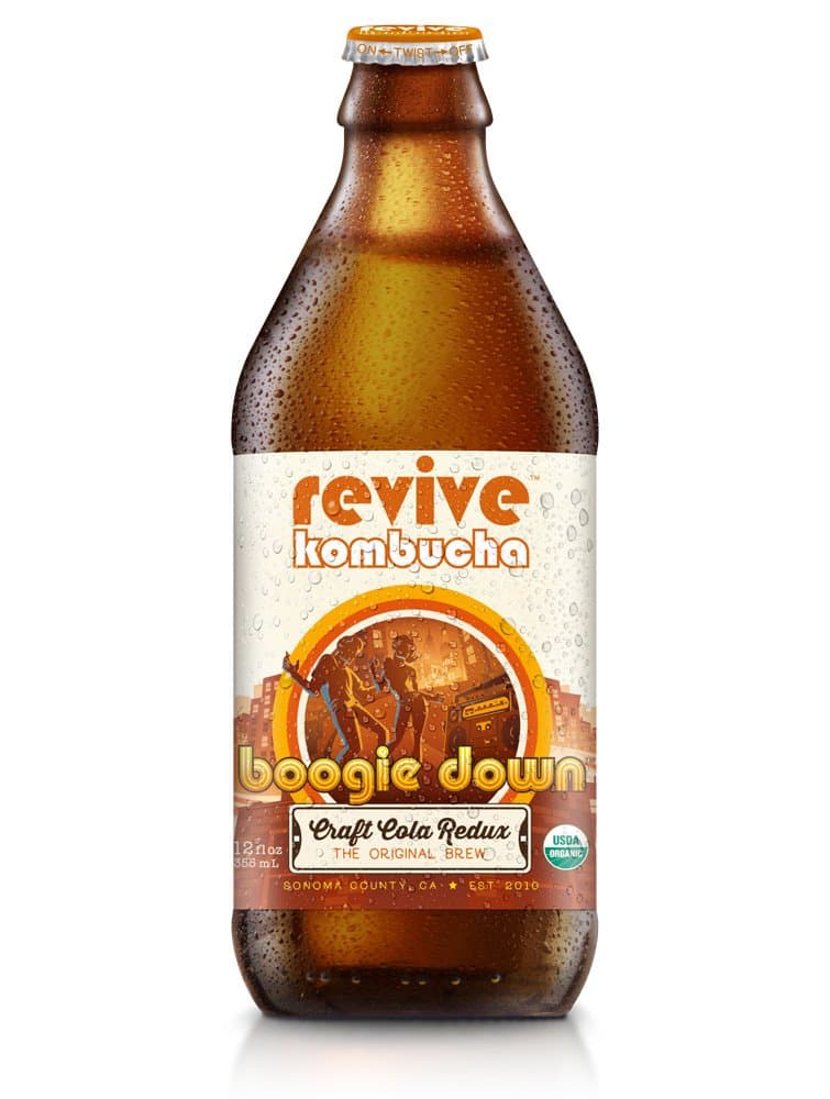 Revive Kombucha Boogie Down Original Brew Kombucha, 12 oz