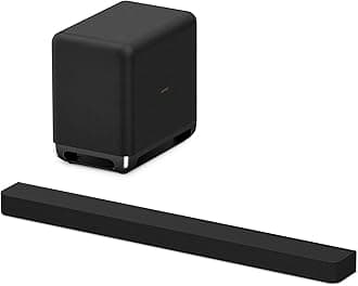 Sony New Launch BRAVIA Theatre Bar 8 Premium Soundbar Home Theatre System for TV with 360 Spatial Sound Mapping,IMAX,Dolby Atmos/DTSx (HT-A8000) with subwoofer SW5-Black