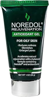 - Noredol® Rejuvenation Gel | Redness Relief for Oily & Blemish-Prone Skin | Patented 1,4-Cyclohexanediol + Zinc & Vitamin A | Mattifying Pore Minimizer & Antioxidant | Fragrance-Free (1 oz)
