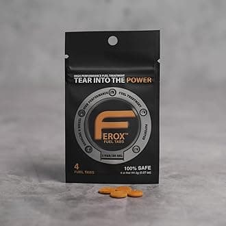 - Ferox – Performance Fuel Catalyst | Not an Additive, It’s an Advantage | Built for the Road, Trail, and Beyond | All Fuels, All Engines | 1 Tab = 20 GAL