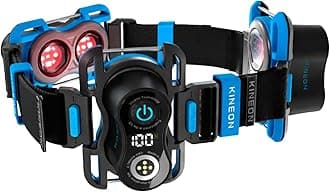 Kineon Move+ Pro Red Light Therapy Wrap – LED Light Therapy for Targeted Muscle Recovery, Inflammation, Joint Health & Mobility - Portable & Hands-Free Infrared Light Therapy for Body