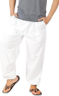 Baggy Sweatpants Men Cotton, Drawstring Lounge Pants, Relaxed Fit, Ideal for Comfort