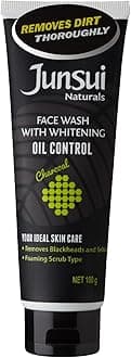 Naturals Face Wash Oil Control | Helps Remove Blackheads and Sebum and Helps Brighten The Skin | Contains Refreshing Ingredient and Yam Bean Extract | 100gm