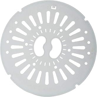 Plastic Spin Cap for Washing Machines (Grey) Compatible with LG
