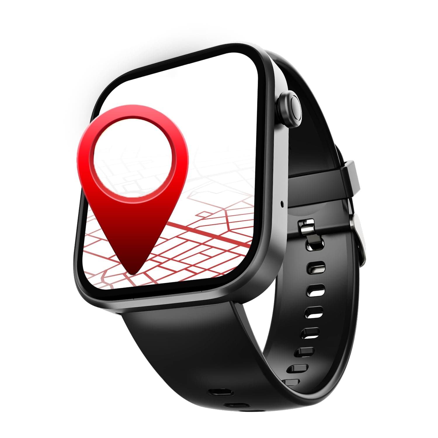 boAt Storm Call 3 w/Turn-by-Turn Navigation, 1.83” HD Display, Bluetooth Calling, Crest+ OS, QR Tray, Watch Face Studio, Coins, Emergency SOS Smart Watch for Men & Women(Active Black)