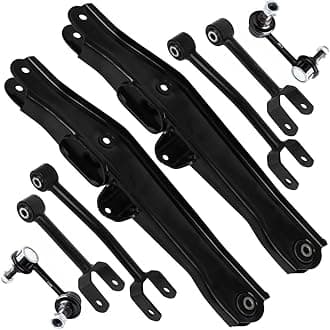 SCITOO 8pcs Suspension Kit Rear Upper Control Arm Rear Lower Forward Rearward Control Arm Rear Sway Bar End Link Replacement for 2011-2014 for Chrysler 200 2011-2014 for Dodge Avenger