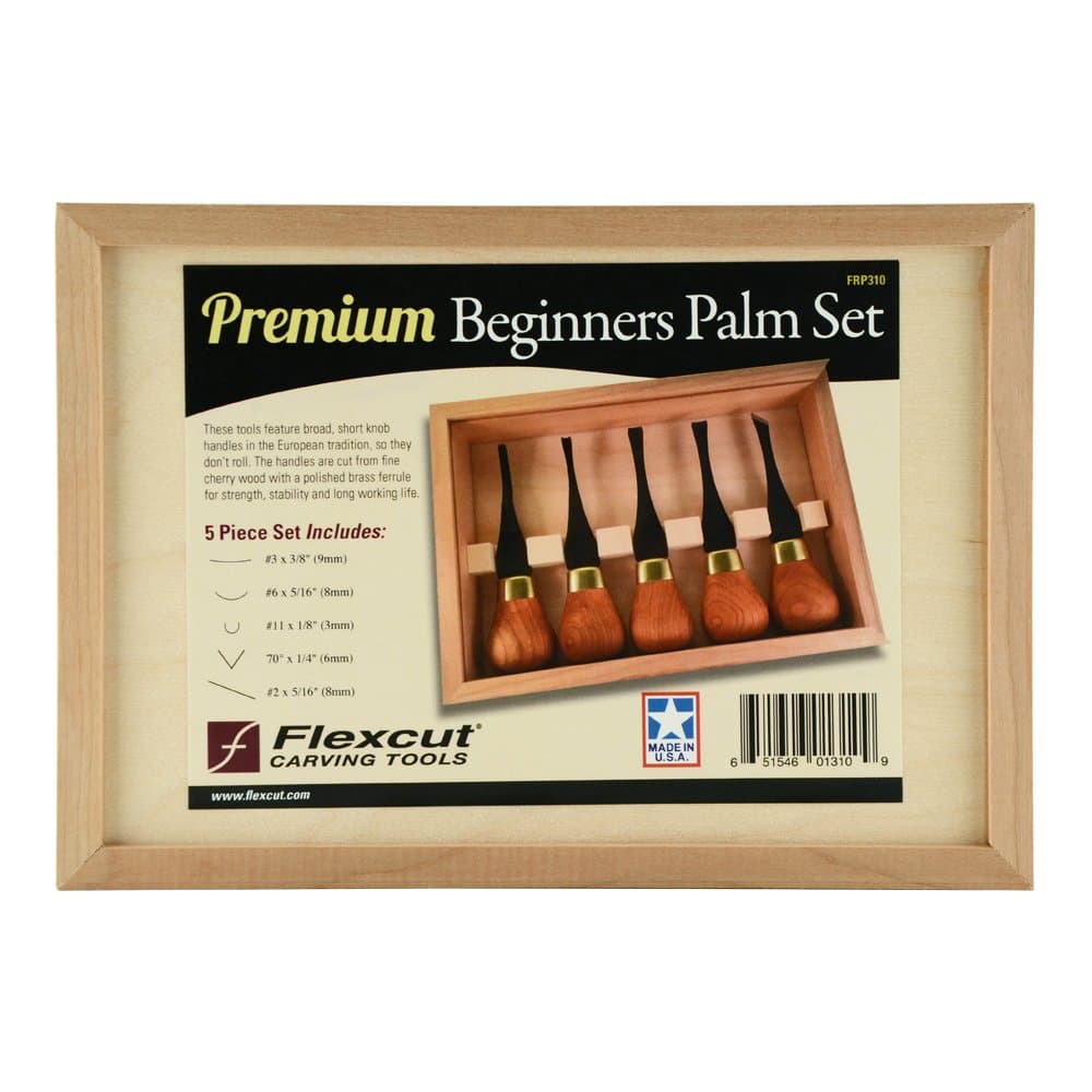 FLEXCUT Premium Beginners Palm Set (FRP310) 5 Piece