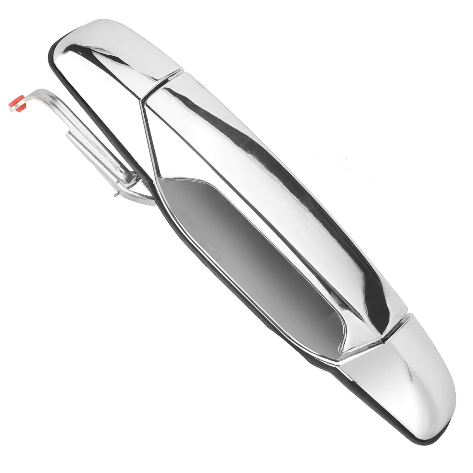NPAUTO Exterior Chrome Door Handle, Rear Left Driver Side for 07 08 09 10 11 12 13 Chevy Silverado, Tahoe, Avalanche, Suburban, GMC Sierra, Yukon XL, Cadillac Escalade, 22738725, 80105