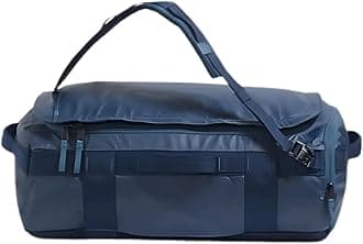 THE NORTH FACE Base Camp Voyager Duffel—32L, Shady Blue/Summit Navy, One Size