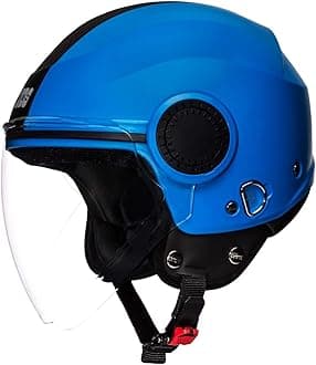 Studds Urban O/F Helmet Blue/Bk Strip(L)