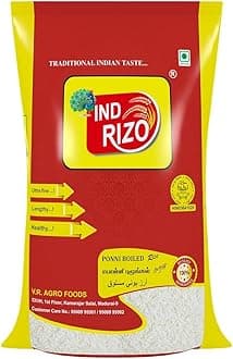 INDRIZO Premium ponni Boiled Rice (1 kg)