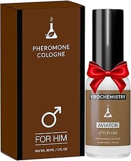 Pheromones to Attract Women for Men (Aviator) - Exclusive, Ultra Strength Organic Fragrance Body Cologne Spray - 1 Fl Oz (Human Grade Pheromones to Attract Women)