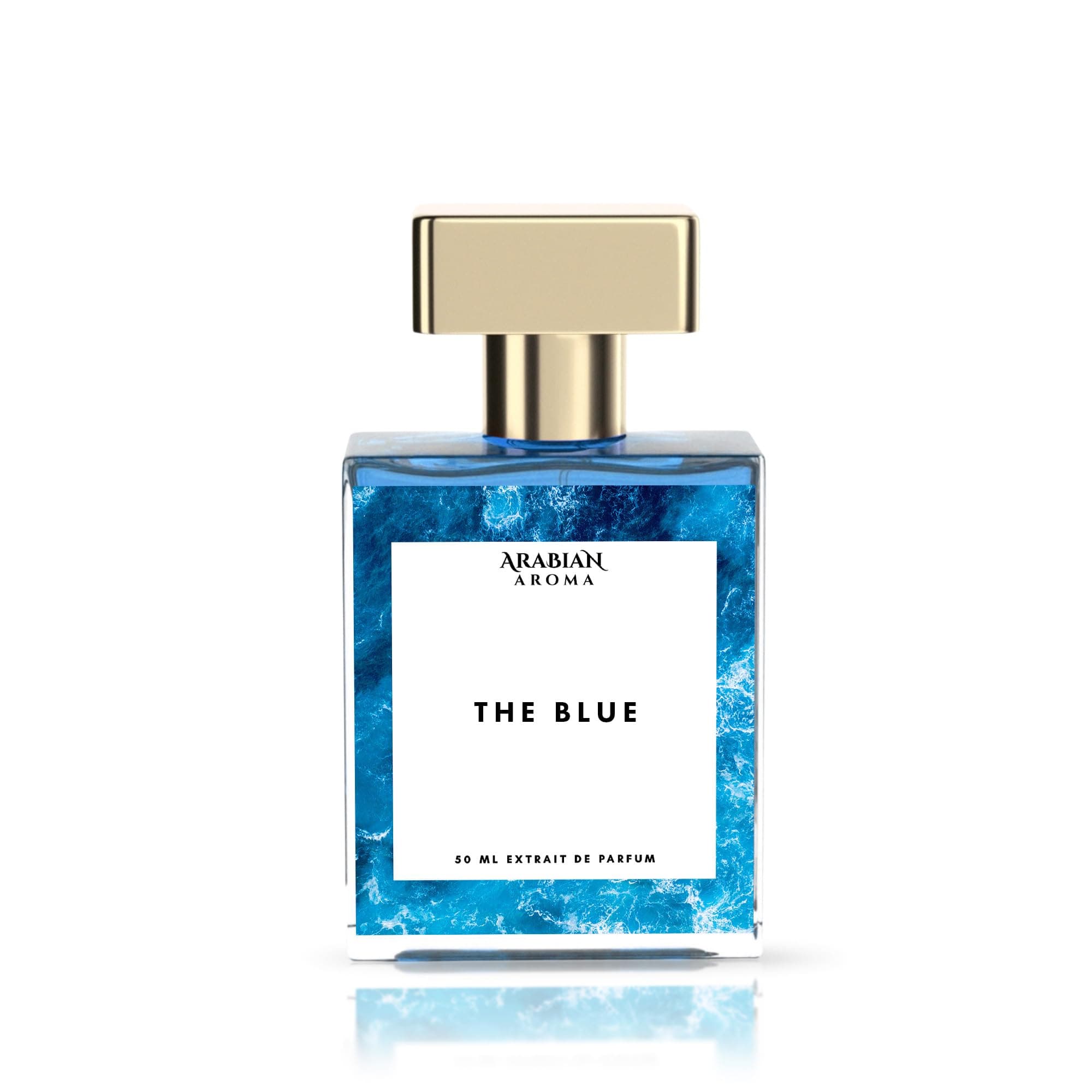 Arabian Aroma The Blue Men's Perfume | Bergamot, Patchouli, Grapefruit, Saffron Notes | Perfumes for Men With Long Lasting Fragrance | Extrait De Perfume | Long Lasting Perfume for Men (50ml)