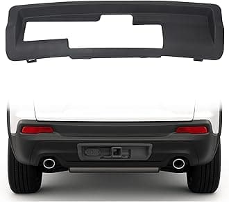 ECOTRIC Rear Trailer Hitch Bezel Cover Compatible with 2011-2021 Jeep Grand Cherokee & 2022 Cherokee WK Trailer Hitch Panel Replacement for CH1137103 68111636AA 68078273AA