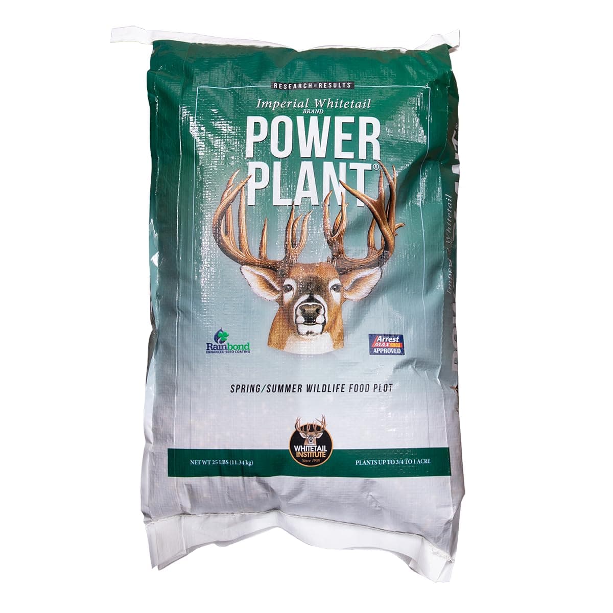 Whitetail Institute PowerPlant Deer Food Plot Seed for Spring Planting, 25 lbs