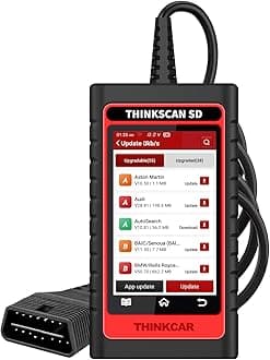 THINKCAR SD6 Scan Tool Engine TCM ABS SRS BCM IC OBD2 Scanner with 28 Reset(5 Optional) Car Diagnostic Tools with Oil SAS TPMS Reset AutoVIN Automotive Code Reader WiFi Lifetime Update
