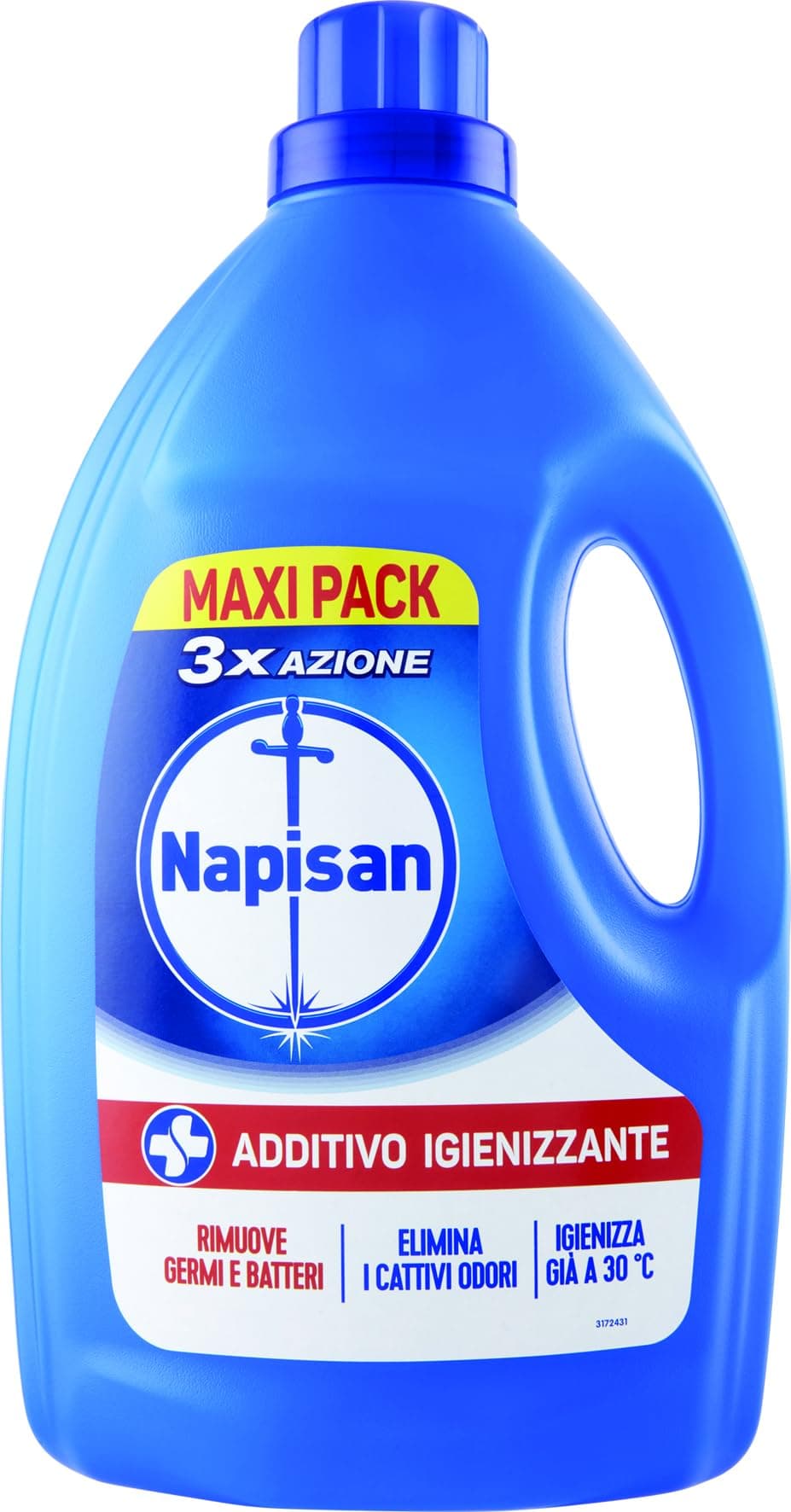 Anti-odor Disinfectant for Laundry, Extra Protection 5 Pints (2.4l) Bottle [ Italian Import ]