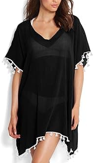 – Swimsuit Cover Ups for Women,Beach Dress Bikini Cover Ups for Women Chiffon Swimwear Bikini Swimsuit Beach Cover Ups