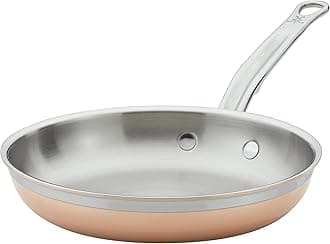 Hestan - CopperBond Collection - 100% Pure Copper Frying Pan, Induction Cooktop Compatible, 8.5-Inch