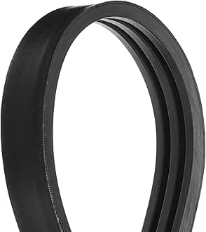 uxcell 3/A51 or 3/4L530 Banded V-Belt Classic Wrapped Rubber, 3 Banded/3 Ribs, A Profile, 51"(1300mm) Inside Circumference