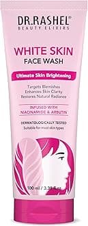 DR.RASHEL White Skin Face wash Natural Extracts White Skin Facewash Deep cleansing and skin brightening for oily and dry skin -100 ML