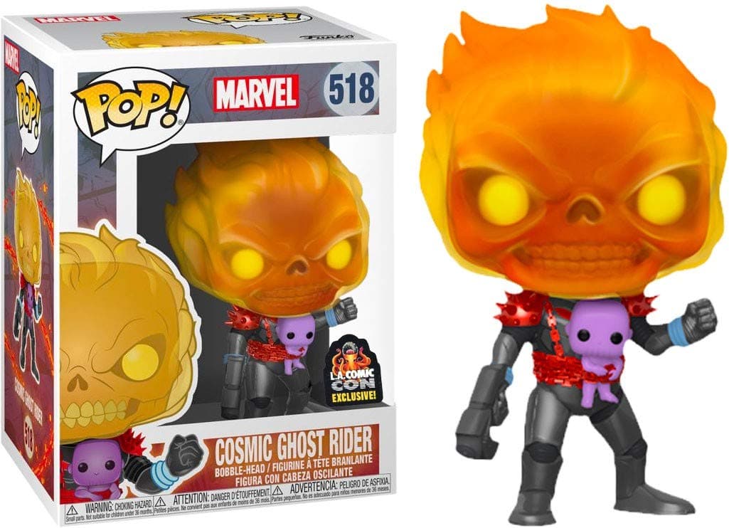 Funko POP! Marvel - Cosmic Ghost Rider (Special Edition) #518 Bobble-Head Vinyl Figure