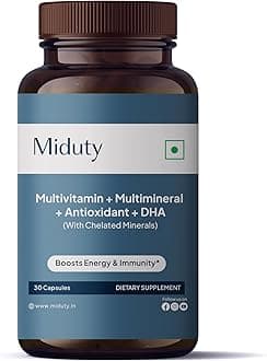 by Palak Notes Multivitamin - DHA - Alpha Lipoic Acid - Polyohenols - Micro-Ingredients Blend - Veg Omega 3 - Multivitamins - Gluten Free - Non-GMO - 30 Capsules