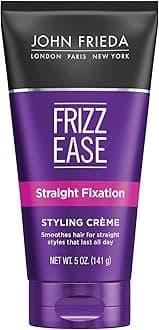 John Frieda Frizz-Ease Styling Creme, Straight Fixation, 5 Oz (Pack of 3)