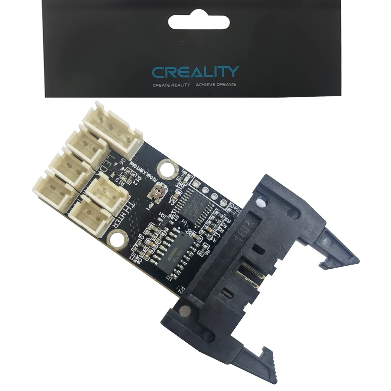 POLISI3D Original CR6 SE Hotend Nozzle Adapter Board Breakout Module Compatible with Creality CR-6 SE, CR6 MAX 3D Printer Printhead Parts Accessories