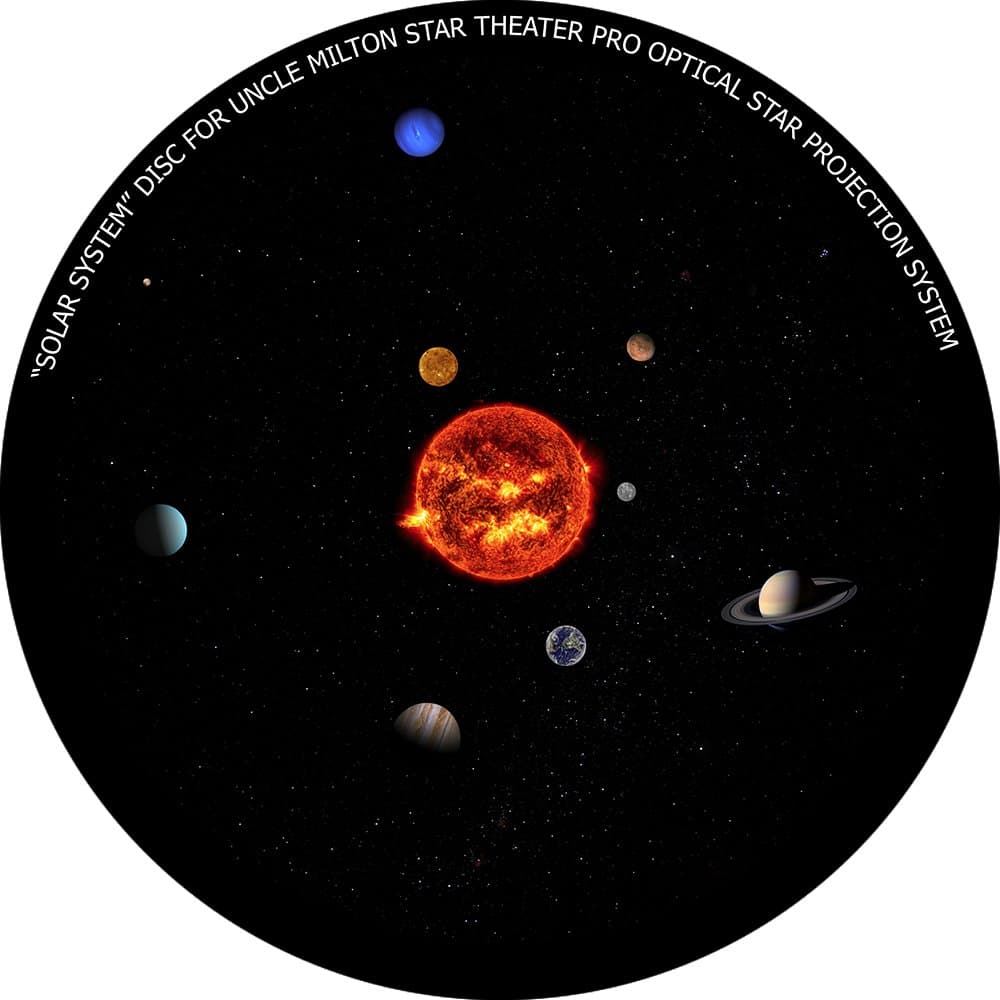 Solar System - disc for Uncle Milton Star Theater Pro/Nashika NA-300 Planetarium