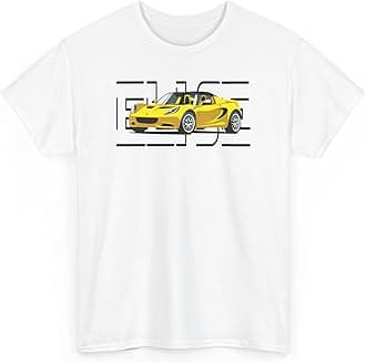 British Sports Car Elise Vector Art Unisex Cotton T-Shirt