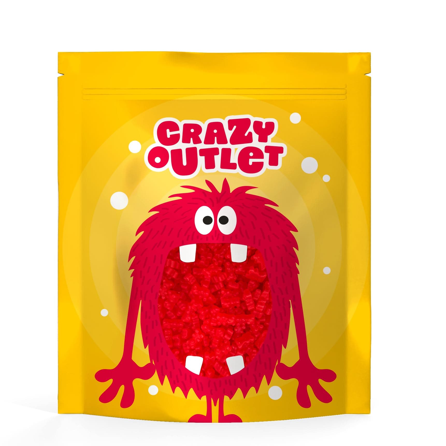 Cinnamon JuJu Bears Gummy Candy, Bulk Pack 2 Pounds