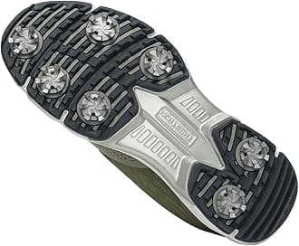 THESTRON Professional Golf Shoes for Men 7 Spikes Non-Slip Outdoor Golf Sport Training Sneakers Mens Comfortable Sport Shoes for Golfing Size 7-15