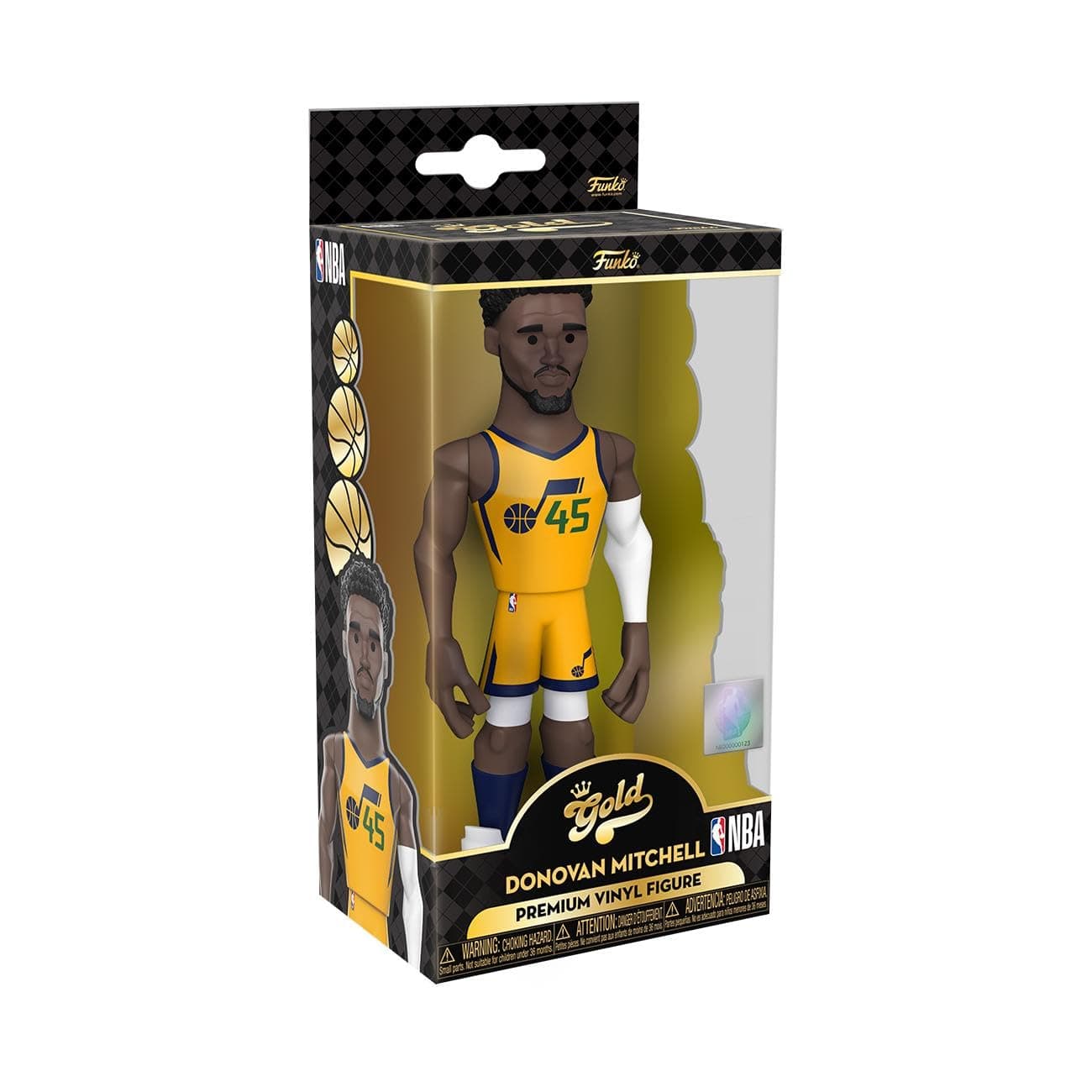 Pop! Gold NBA:Jazz - Donovan Mitchell 5" with Chase