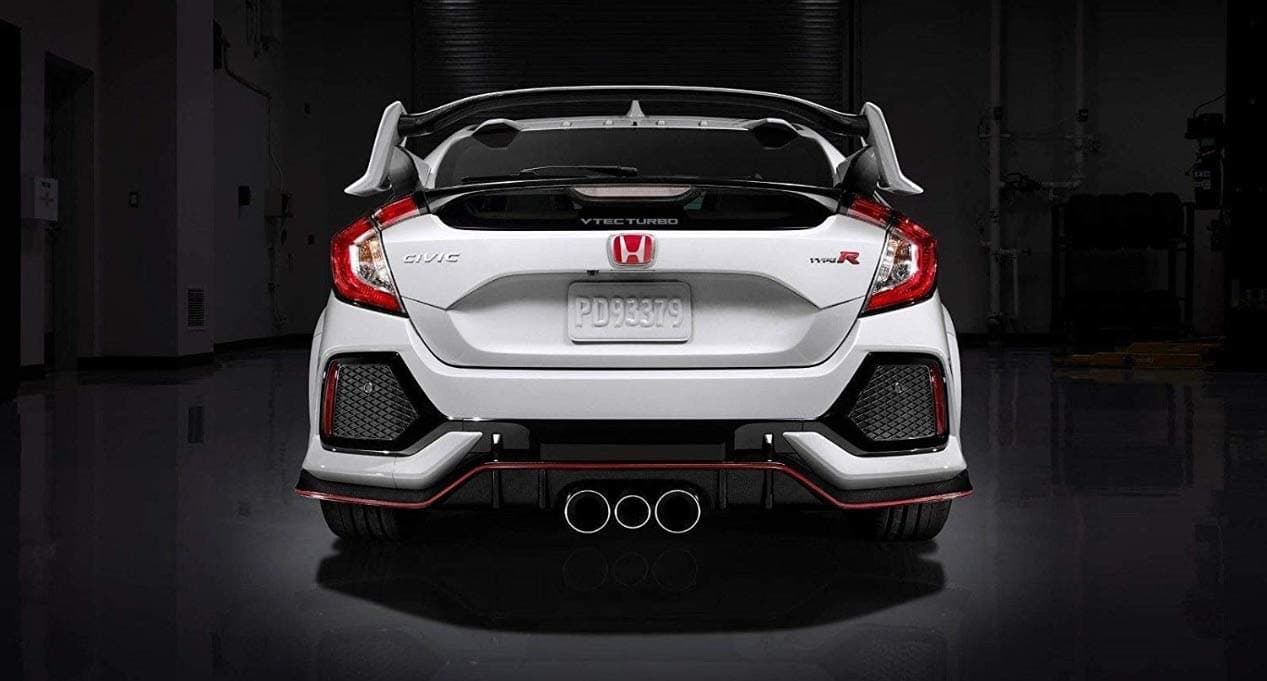 CDM VTEC Turbo Window Sticker Decal for Honda Civic Type R CTR FK8 2017-2021