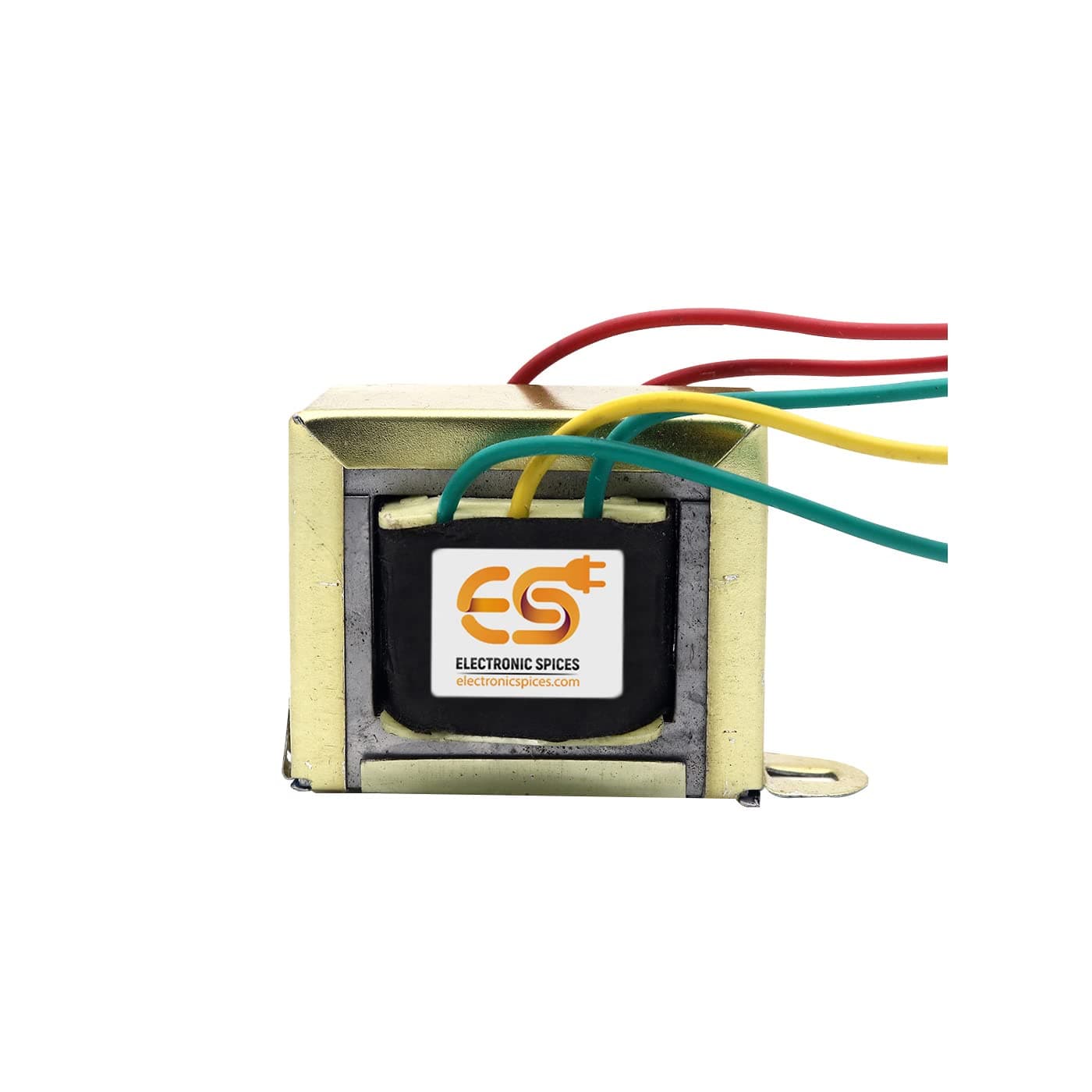 Electronic Spices Transformers 12-0-12 750ma AC Current Step Down Vertical Mount Electric Power Transformer (12-0-12 750MA)