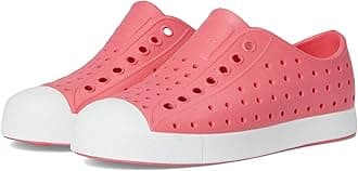 Native Shoes, Jefferson, Kids Shoe, Pigeon Grey/Shell White, 3 M US Little Kid