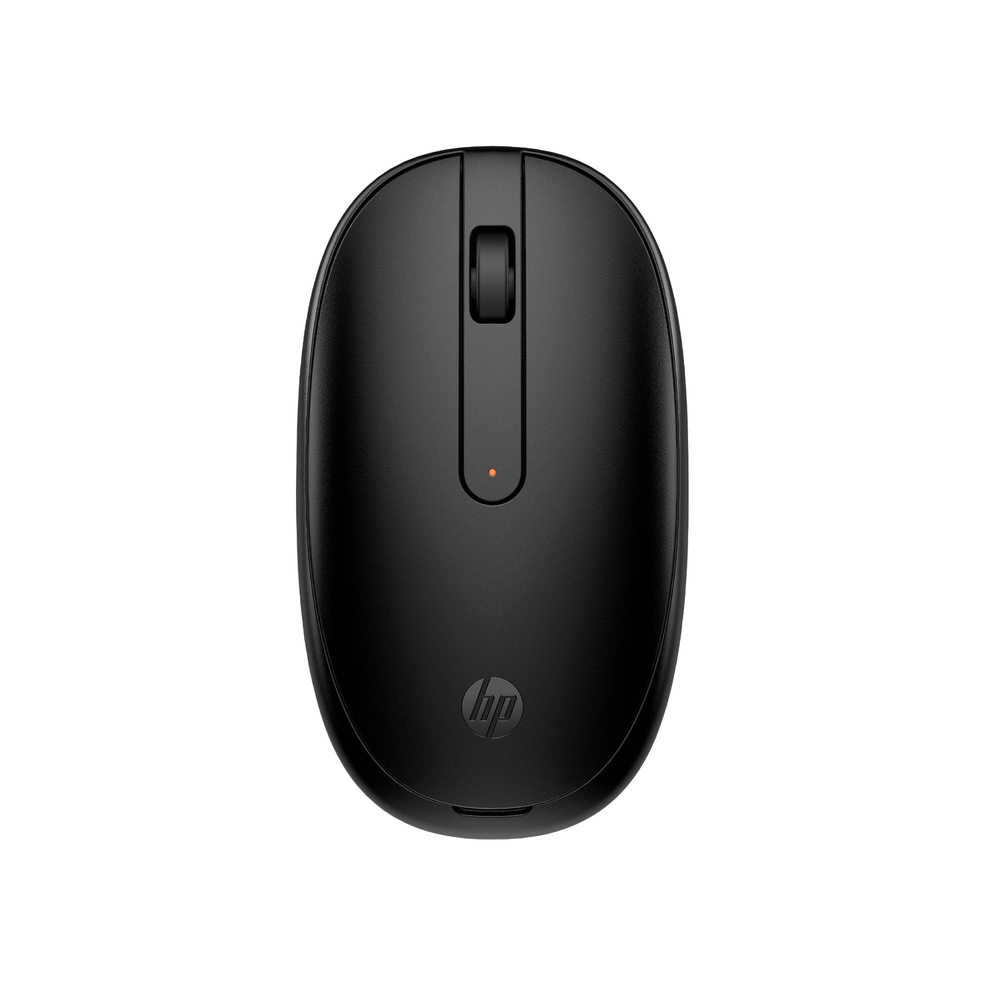 HP 240 Bluetooth Wireless Mouse with 3 Buttons/1600 DPI Red Optical Tracking/Sleek and Ambidextrous/Compatible to Windows 10, macOS, Chrome OS, 3 Years Warranty (Black)