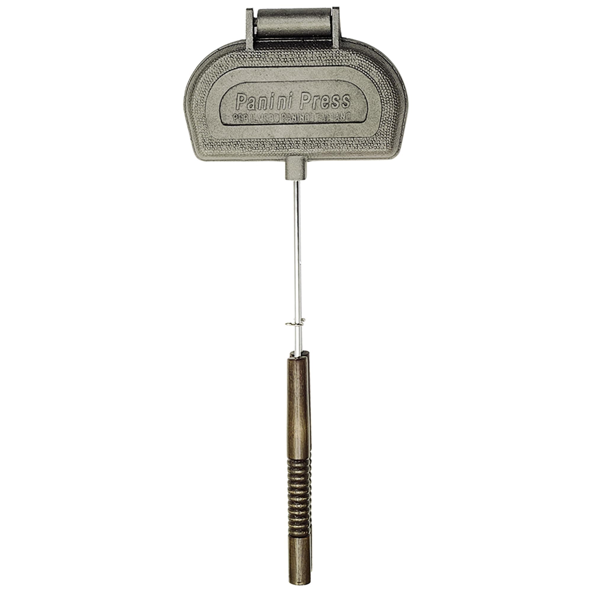 ROME Panini Press Cast Iron Sandwich Cooker Designed For Use On BBQ Grills, #1305