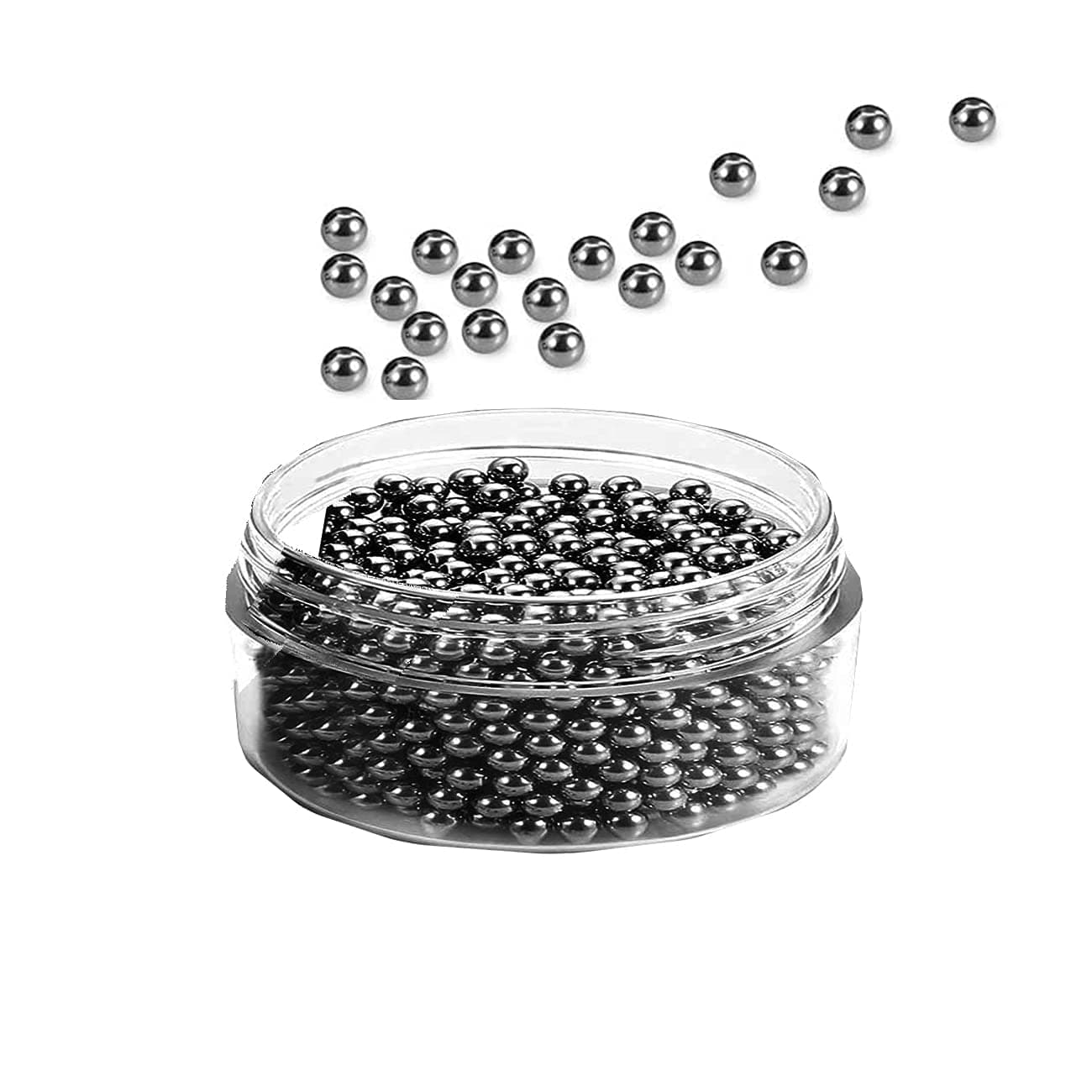 Agitator Balls for Model Acrylic Paint Set, 120 Pcs Mixer, Stainless Steel Mixing Balls, 5.5mm/0.22inch