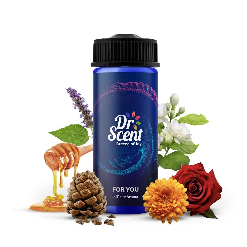 Dr Scent Breeze of Joy Diffuser Aroma For You (170ml) – Luxurious Home, Hotel & Spa Fragrance | Notes of Orange Blossom, Jasmine, Rose, Freesia White Honey, Patchouli & Cedarwood | Made in the UK