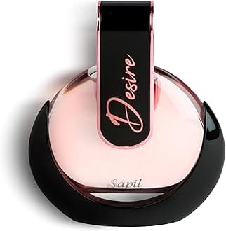 Sapil Desire Perfume for Women – Long-lasting Dubai Perfume Eau De Parfum Spray – Floral Chypre Scent – 2.7 Oz (80 ml) – Arabic Parfum for Women, Gift for Any Occasion