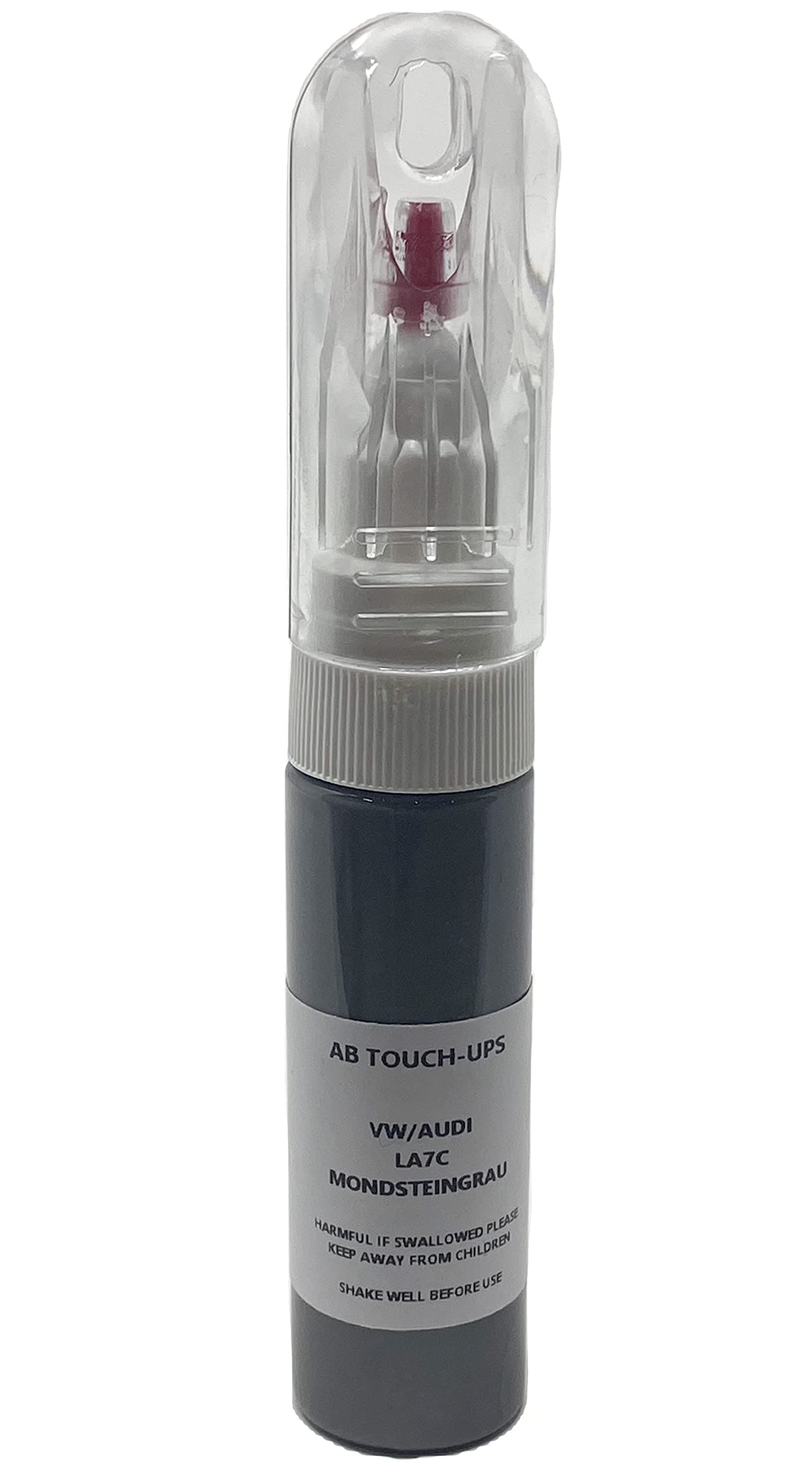 TOUCH UP PAINT FOR VW/AUDI LA7C MOONSTONE GREY TOUCH UP PAINT PEN/BRUSH