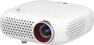 LG PW600G Portable Projector 600ANSI Lumens DLP WXGA (1280x800) White - Data Projector (600 ANSI Lumens, DLP, WXGA (1280x800), 100000:1, 4:3, 508-2540 mm (20-100 inches))