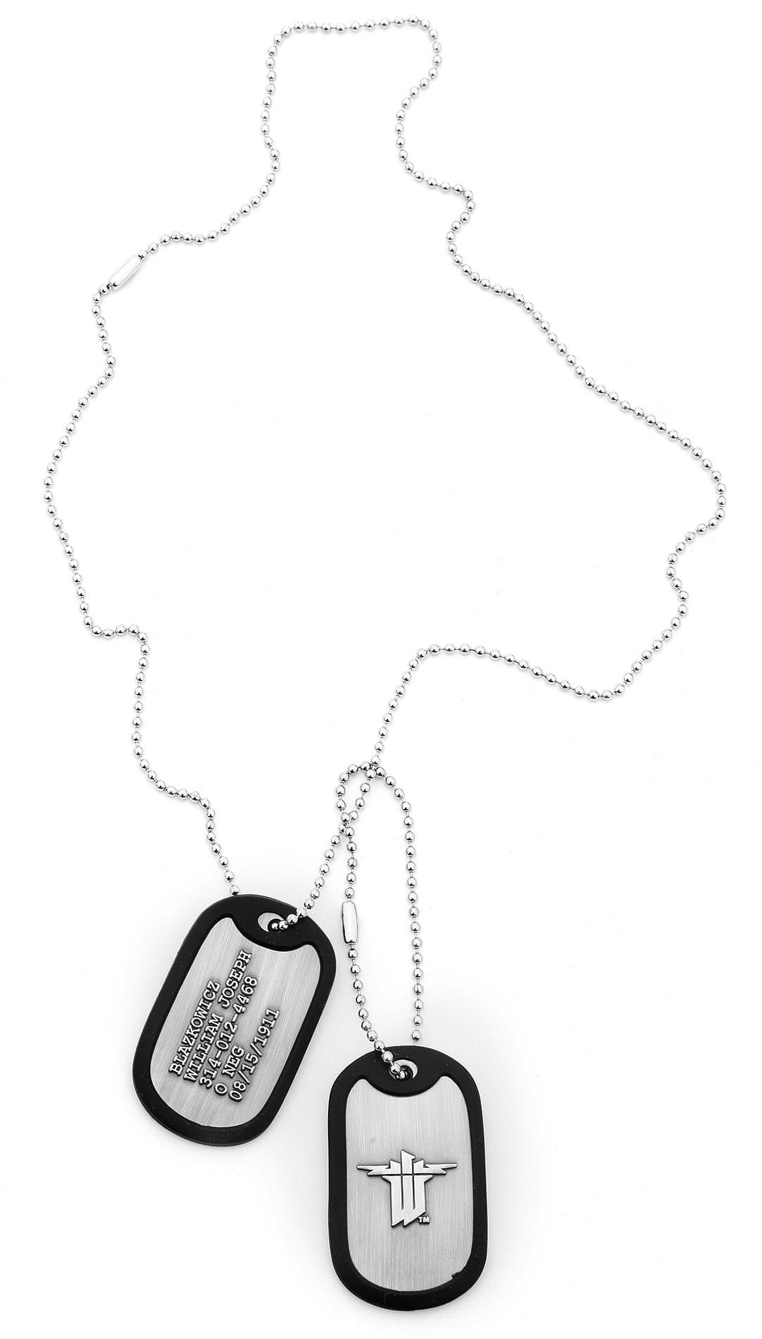 Dog Tags Wolfenstein 2er Set [German Version]