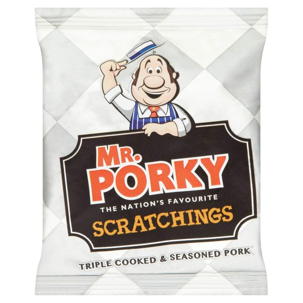 Mr. PORKY Pork Scratchings Pub Card 360g