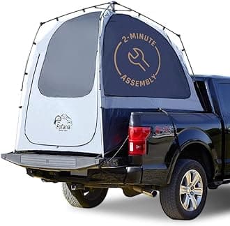 Truck Bed Tent for Mid & Full-Size Pickups - Quick & Easy Automatic Setup - Camper Shell & Camping Accessories